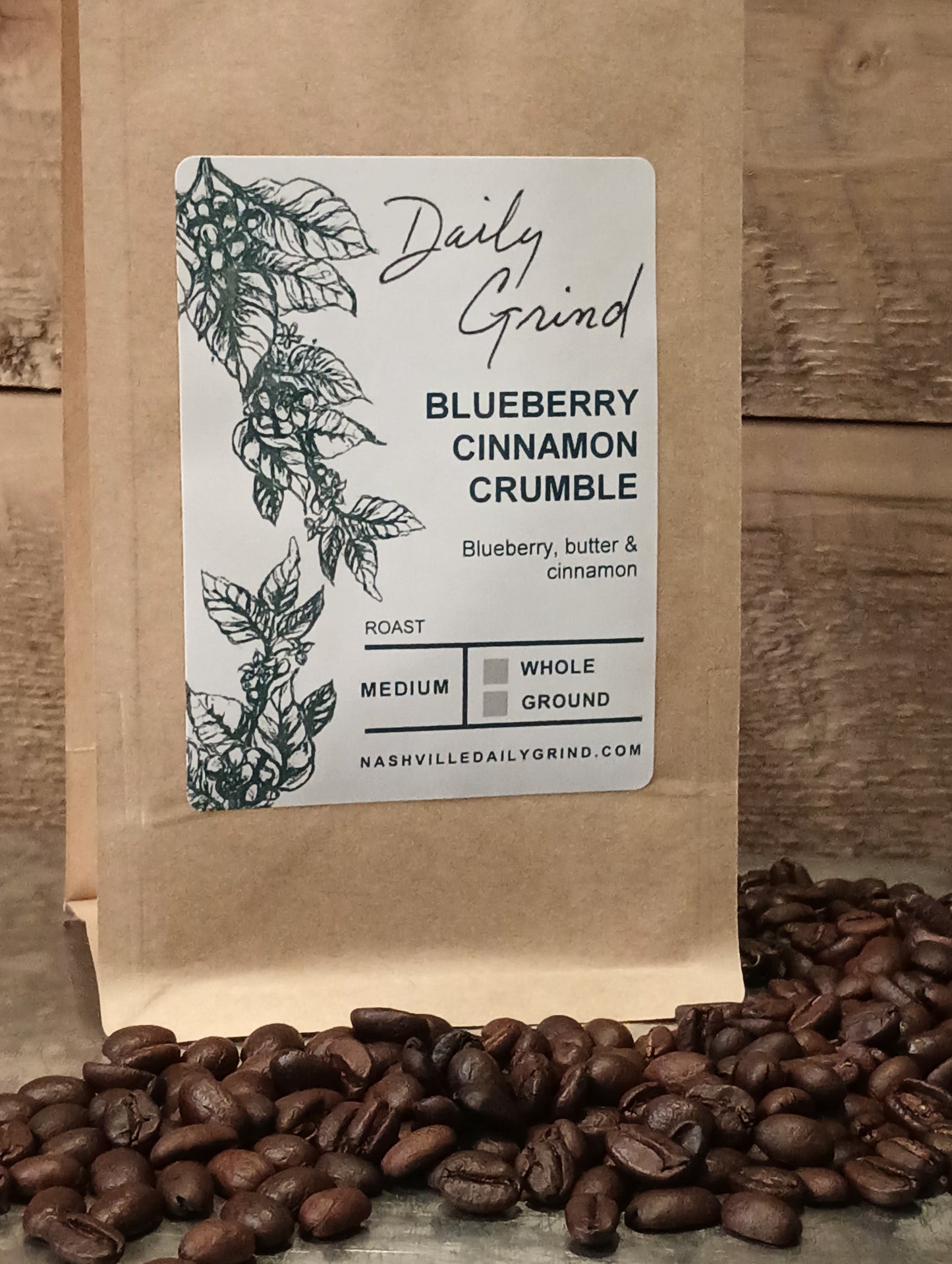 Blueberry Cinnamon Crumble