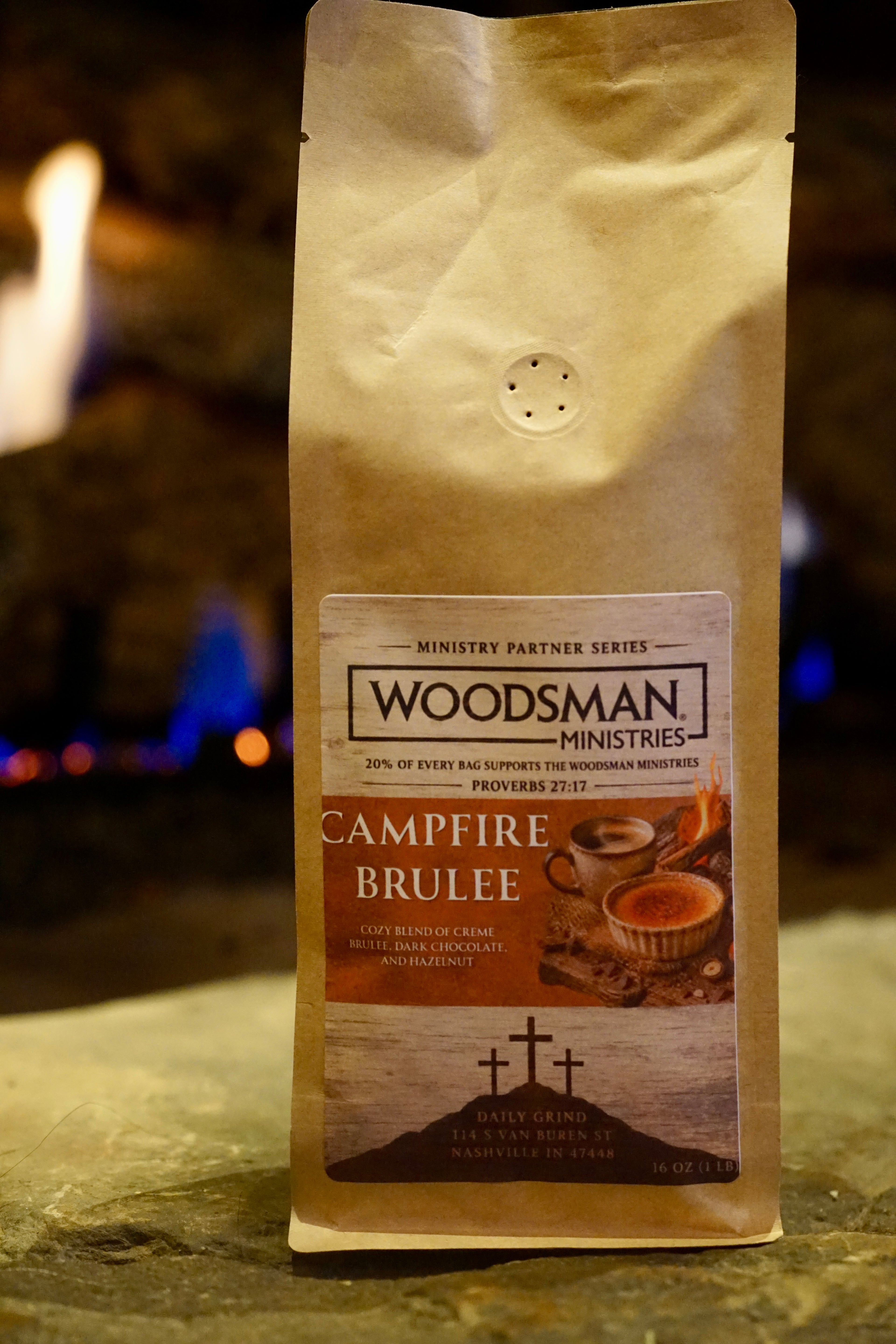 Campfire Brulee- Woodsman Ministries